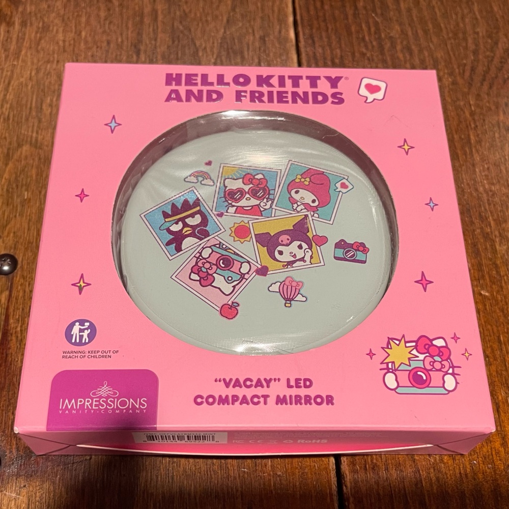 Impressions Teal  Hello Kitty LED Mirror